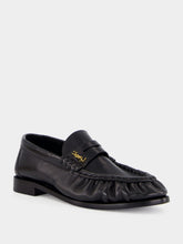 Saint Laurent Le Loafer in Black Shiny Leather