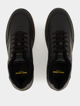 Saint Laurent Low-Top Sneakers in Black Smooth Leather