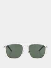 Gucci Silver-Grey Metal Sunglasses