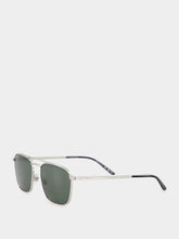 Gucci Silver-Grey Metal Sunglasses