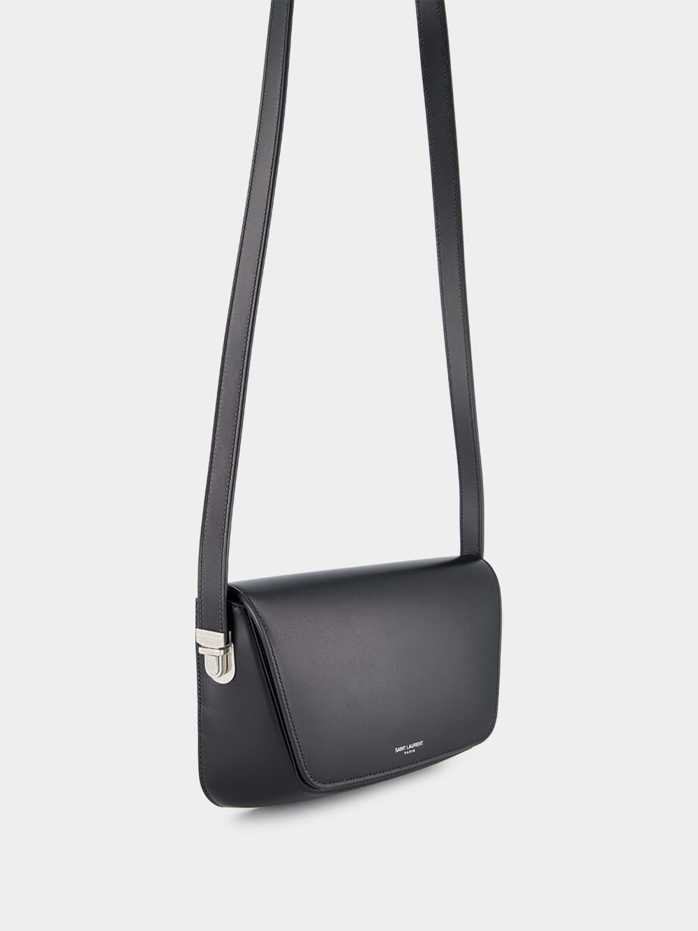 Black Small Leather Crossbody Bag