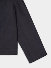 Gucci Dark Grey Wool Bomber Jacket