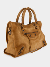 Balenciaga Camel Suede Le City Medium Bag