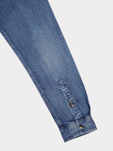 Saint Laurent Cassandre Shirt in Day Blue Denim