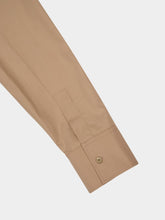 Gucci Beige Embossed Cotton Poplin Shirt