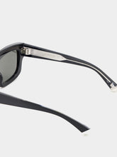 Gucci Black Rectangular Frame Sunglasses