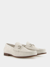 Gucci Light Grey Suede Horsebit 1953 Loafer