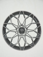 Balenciaga Dirty White Lamborghini Graphic T-Shirt