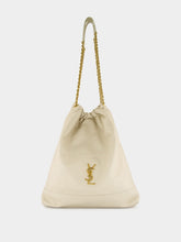 Saint Laurent Blanc Vintage Jamie Large Lambskin Pochon Bag