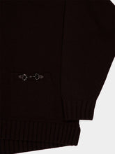 Gucci Coffee Brown Wool-Cashmere Pullover