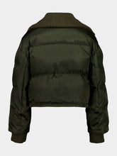 Gucci Forest Green Cropped Bomber Jacket