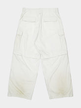 Balenciaga Dirty White Large Cargo Pants