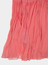 Gucci Tulip Pink Halter Neck Maxi Dress