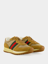 Gucci Camel Re-Motion GG Canvas Trainers