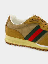 Gucci Camel Re-Motion GG Canvas Trainers