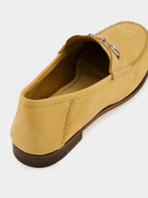 Gucci Beige Suede Gigi Loafer with Horsebit