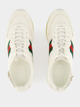 Gucci White GG Nylon Re-Motion Trainers