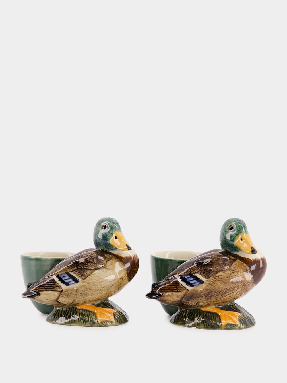 Mallard egg cups Set of 2