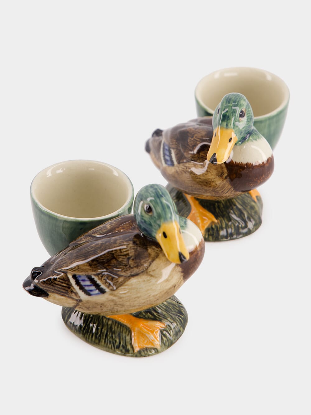 Mallard egg cups Set of 2