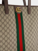 Gucci Beige and Ebony GG Supreme Tote Bag