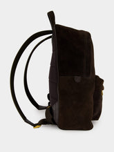 Gucci Dark Brown Suede Ophidia Backpack