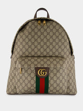 Gucci Beige GG Monogram Twill Backpack