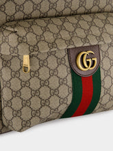 Gucci Beige GG Monogram Twill Backpack