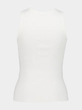 Balenciaga White Nano BB Tank Top