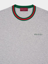 Gucci Grey Mélange Cotton Jersey T-Shirt