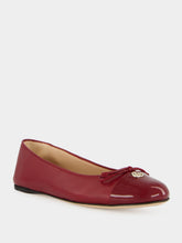 Gucci Rosso Ancora Red Leather Ballet Flat