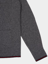 Gucci Dusty Grey Felted Wool Cardigan