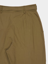Saint Laurent Taupe Straight-Fit Cotton Trousers