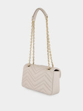 Gucci Light Grey GG Marmont Small Shoulder Bag