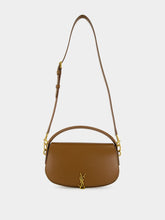 Saint Laurent Fox Brown Voltaire Calfskin Shoulder Bag