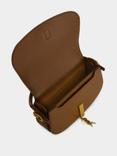 Saint Laurent Fox Brown Voltaire Calfskin Shoulder Bag