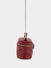 Gucci GG Marmont Mini Vanity Bag in Rosso Ancora Red