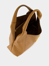 Gucci Brown Leather Softbit Maxi Bag