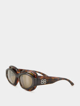 Balenciaga Superbusy Sunglasses in Dark Havana
