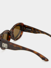 Balenciaga Superbusy Sunglasses in Dark Havana
