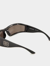 Balenciaga Sunset Rectangle Sunglasses in Black