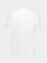 Gucci White Cotton T-Shirt with Horsebit Beads