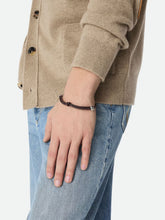 Bottega Veneta Fondant Braided Leather and Silver Bracelet