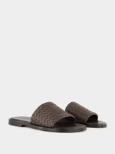 Bottega Veneta Fondant Intrecciato Elio Mule Sandals