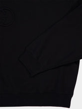 Gucci Black Brushed Cotton Jersey Sweatshirt