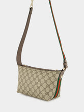 Gucci Beige and Dark Brown Ophidia Mini Shoulder Bag