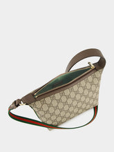Gucci Beige and Dark Brown Ophidia Mini Shoulder Bag