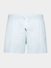 Fedeli Light Cyan Madeira Sakar Swim Trunks