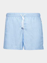 Fedeli Sky Blue Madeira Swim Trunks