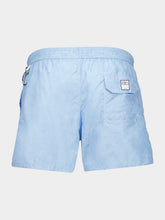 Fedeli Sky Blue Madeira Swim Trunks