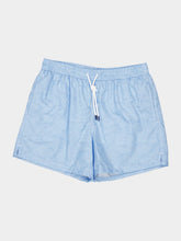 Fedeli Sky Blue Madeira Swim Trunks